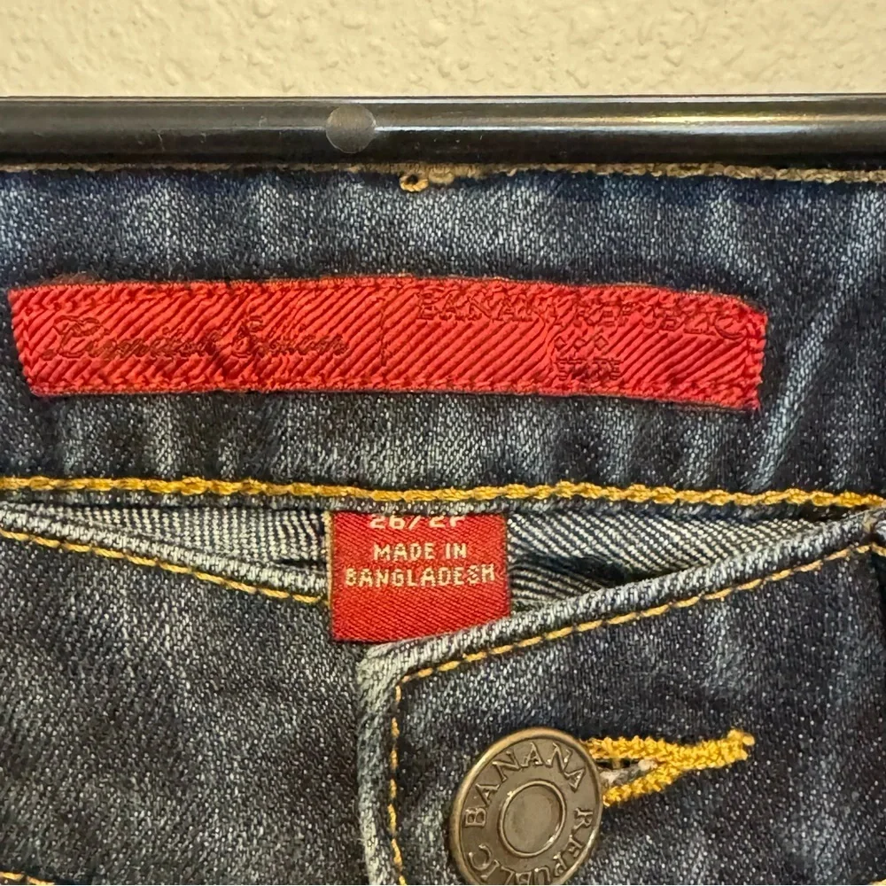 Banana Republic Dark Blue Skinny Bootcut  Denim Size 26/2P